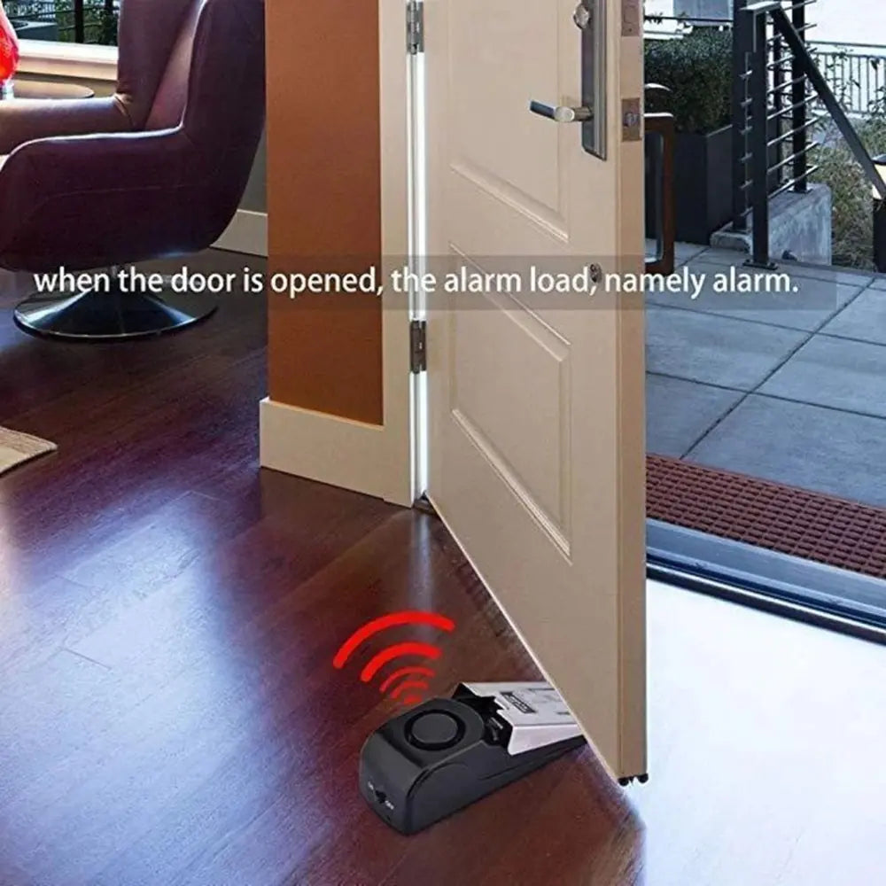 Door Stopper Alarm Security Device