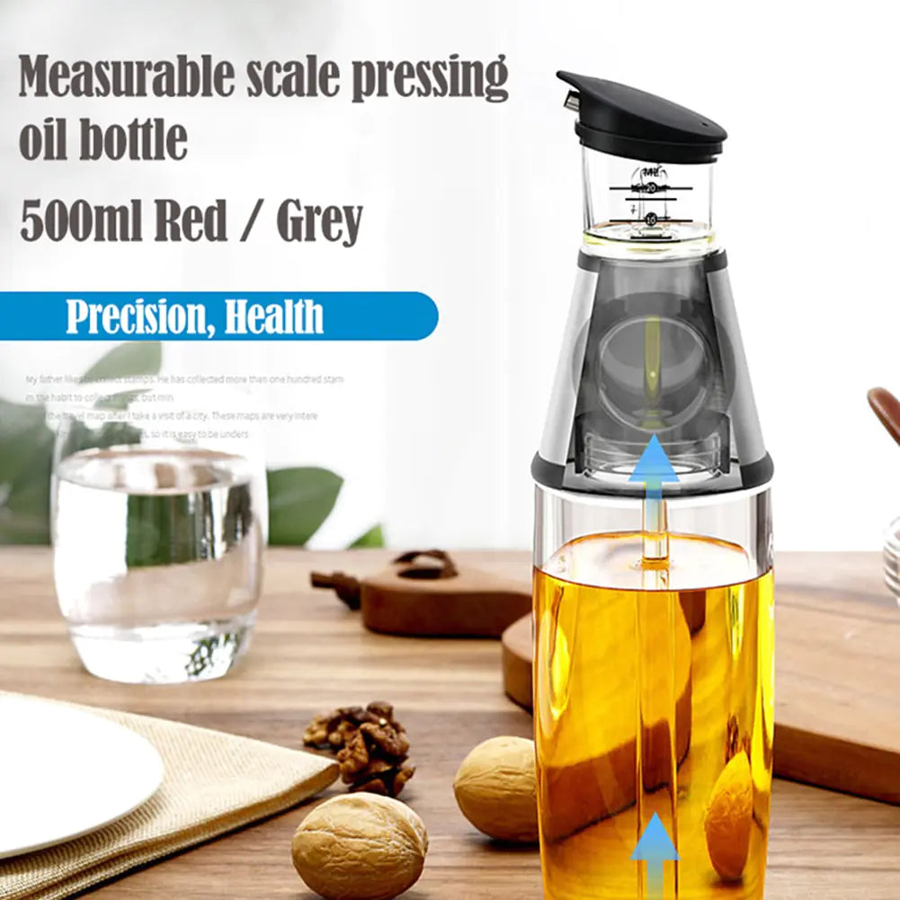 Glass Oil Dispenser Bottle with Pressure Conctrol (Kitchen)