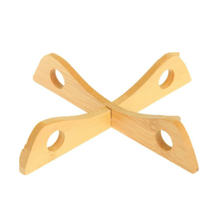 Bamboo Heat-Resistant Cross Mat for Dining Table