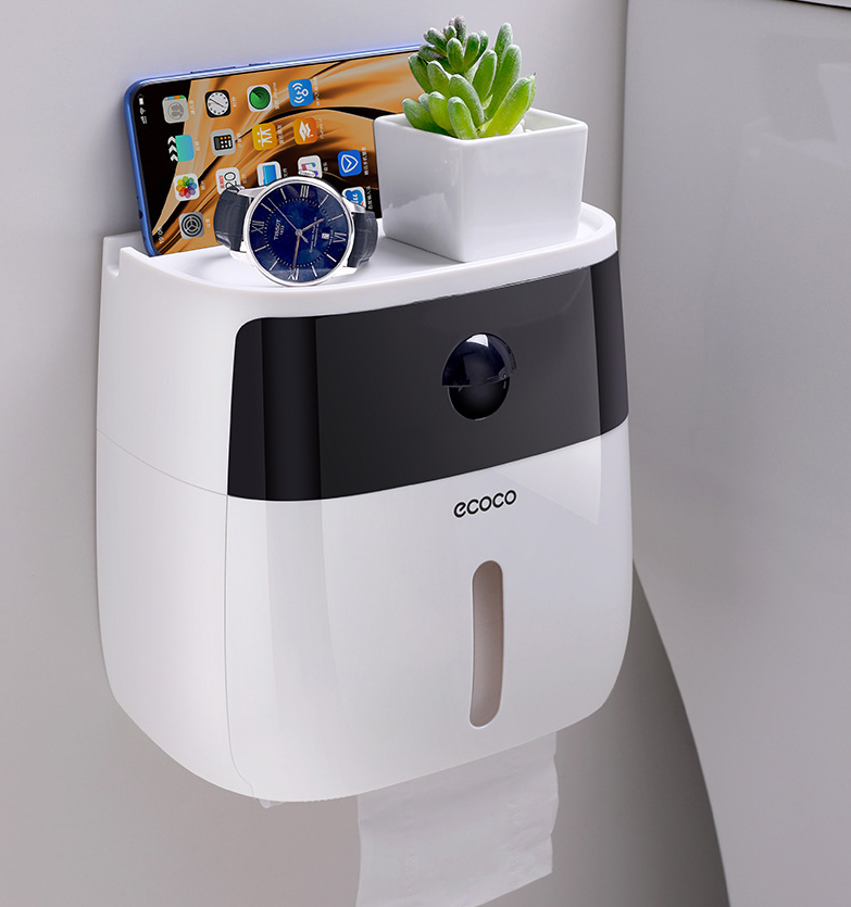 Creative Waterproof Toilet Paper Holder and Tissue Rack