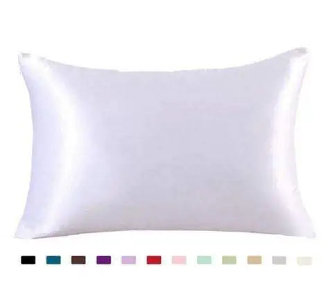 Silky Satin Hair Beauty Pillowcase, Standard/Queen 1PC