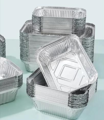 High-Temperature Resistant Disposable Tin Trays for Household Use