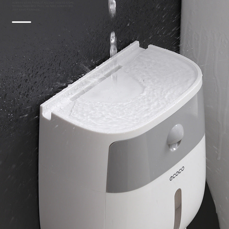 Creative Waterproof Toilet Paper Holder and Tissue Rack