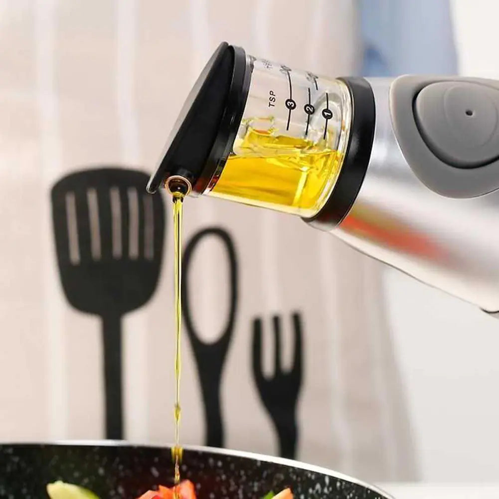 Glass Oil Dispenser Bottle with Pressure Conctrol (Kitchen)