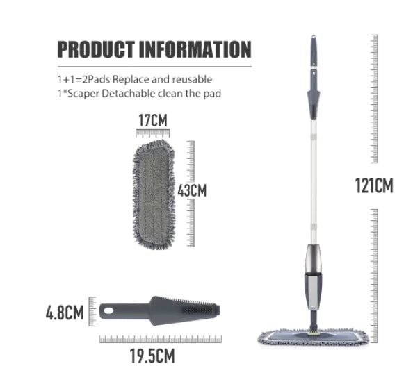 Magic Spray Mop for Wood Floors