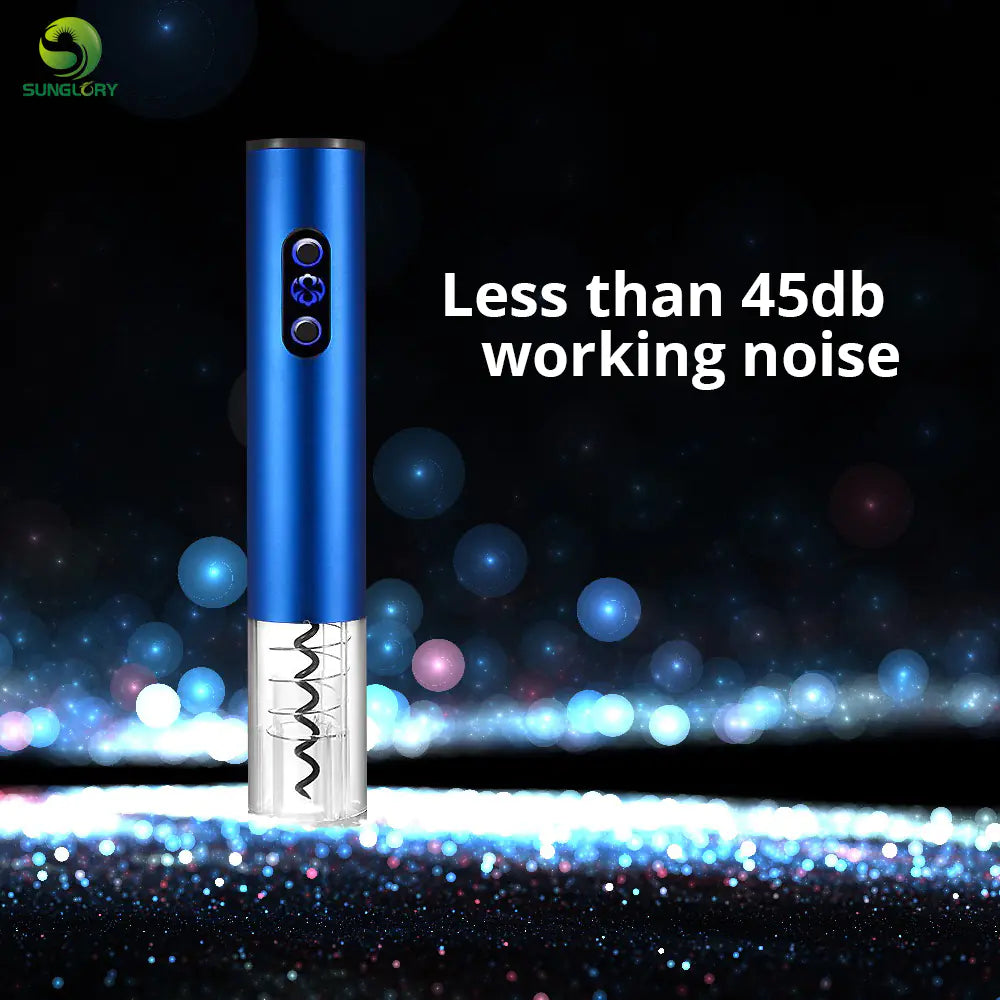 Electric Corkscrew Wine Opener Kit with Accessories