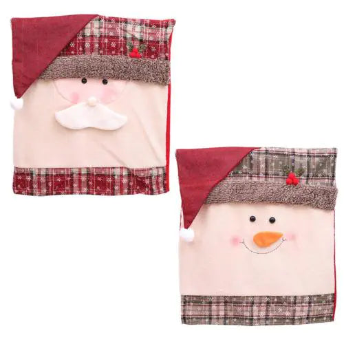 Christmas Chair Covers and Table Decorations