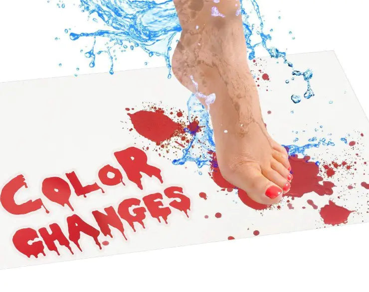 Color-Changing Bath Mat