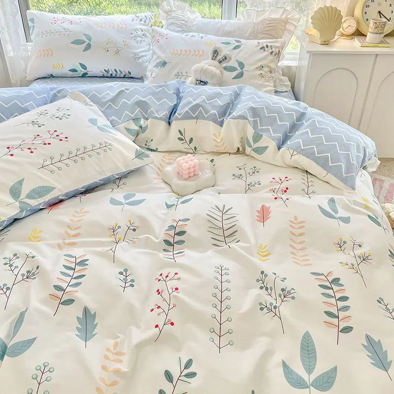 Dormitory Single Student Bedding Set - 3 Pieces