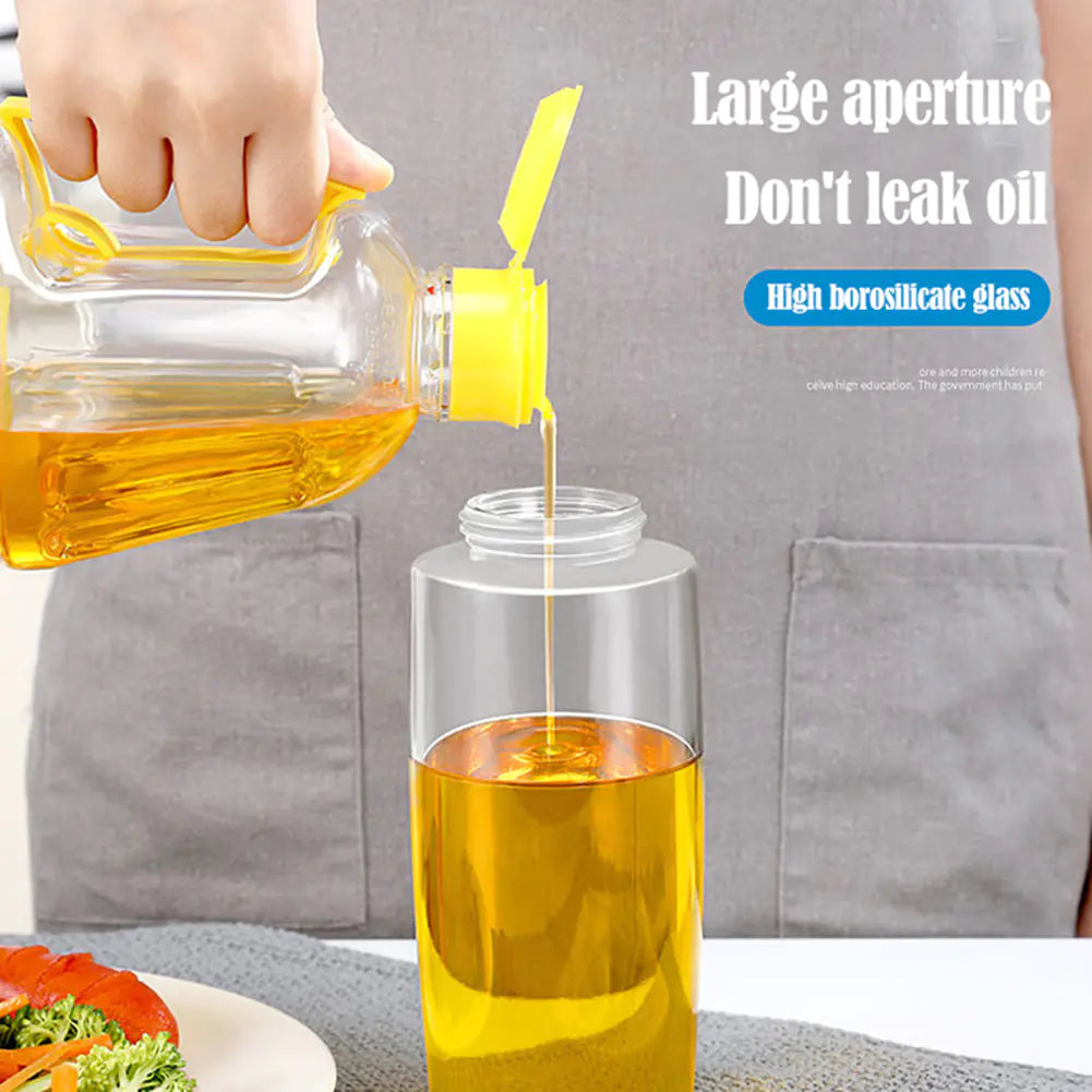 Glass Oil Dispenser Bottle with Pressure Conctrol (Kitchen)