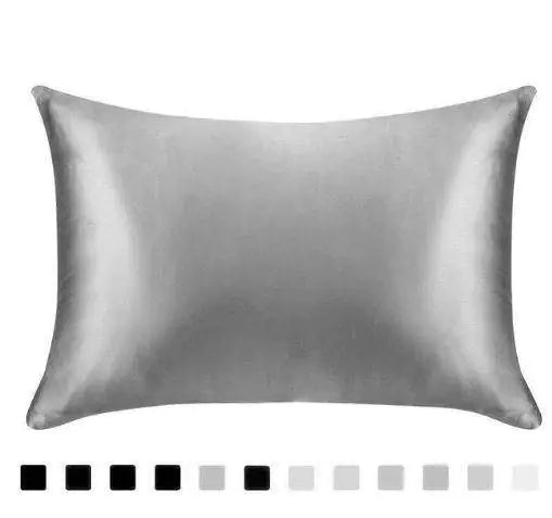 Silky Satin Hair Beauty Pillowcase, Standard/Queen 1PC