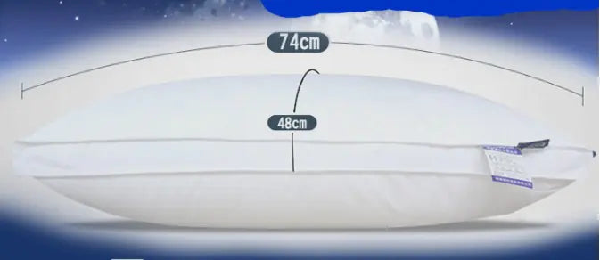 Luxury Cotton Hotel Pillow, Soft Neck Support Design