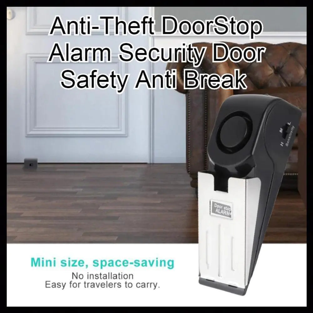 Door Stopper Alarm Security Device