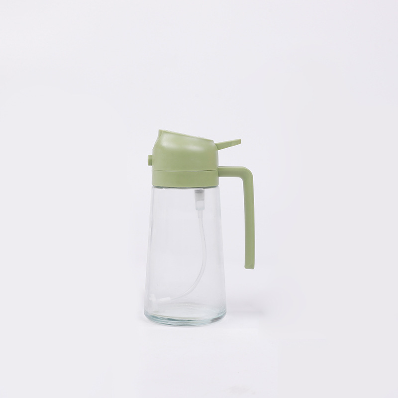 2 in 1 Olive Oil Dispenser Bottle for Kitchen, Oil Sprayer for Cooking