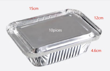High-Temperature Resistant Disposable Tin Trays for Household Use