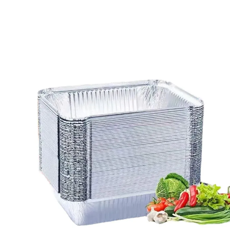 High-Temperature Resistant Disposable Tin Trays for Household Use