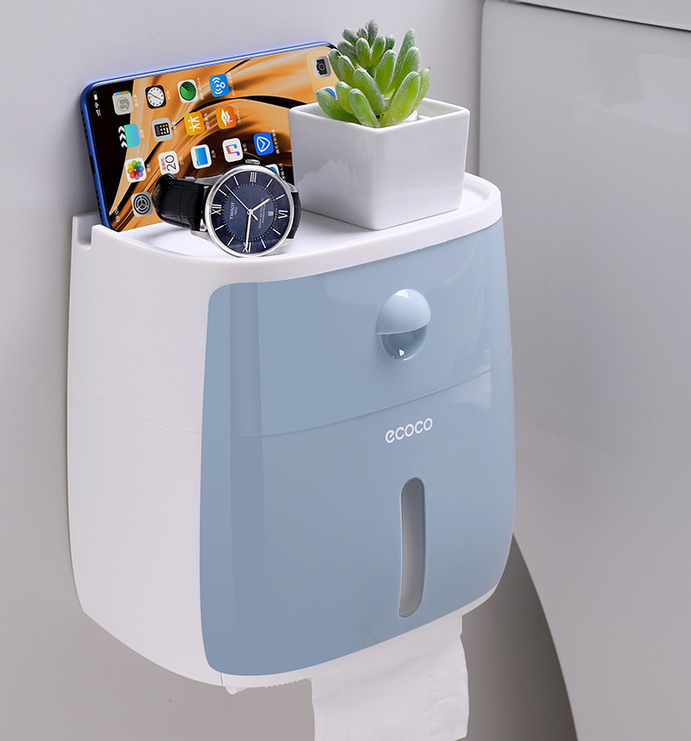 Creative Waterproof Toilet Paper Holder and Tissue Rack