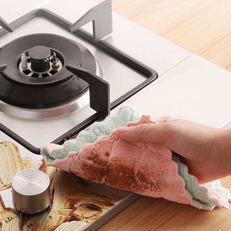 Set Of 10 Microfiber Cleaning Towels