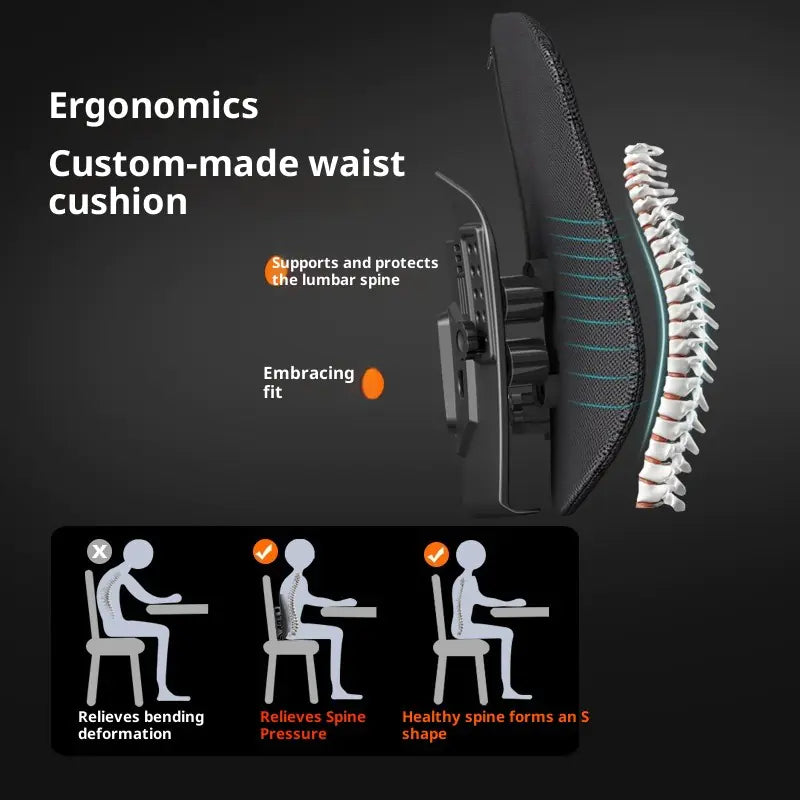 Office Lumbar Cushion for Car Use