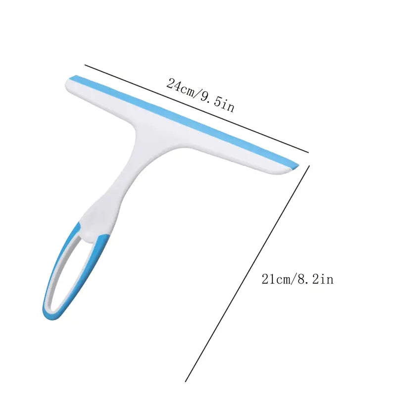 Glass Cleaner and Silicone Scraper Tool for Home Use