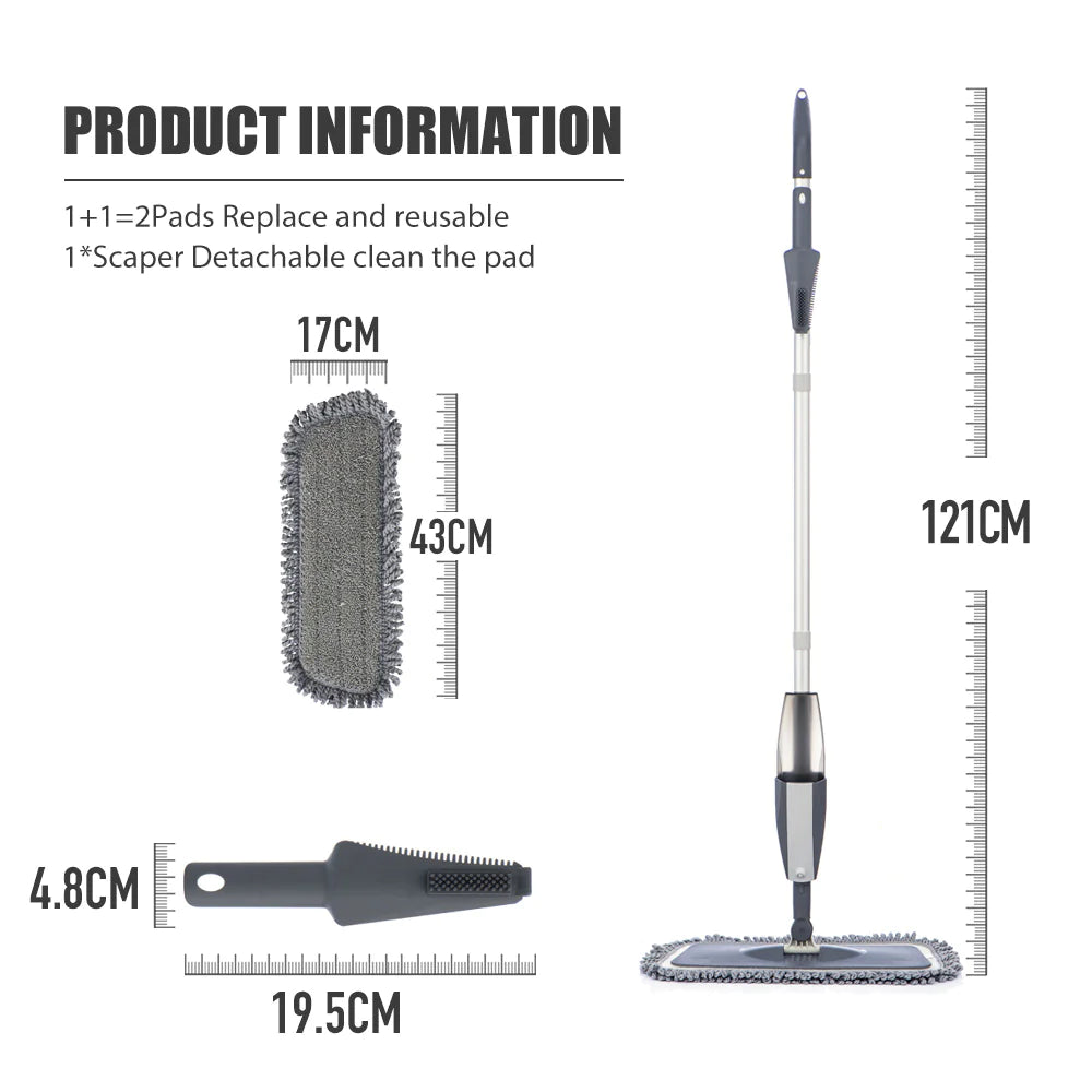Magic Spray Mop for Wood Floors