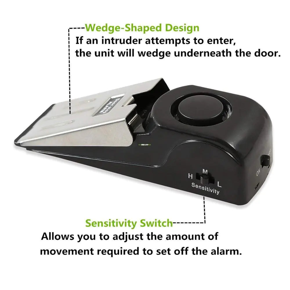 Door Stopper Alarm Security Device