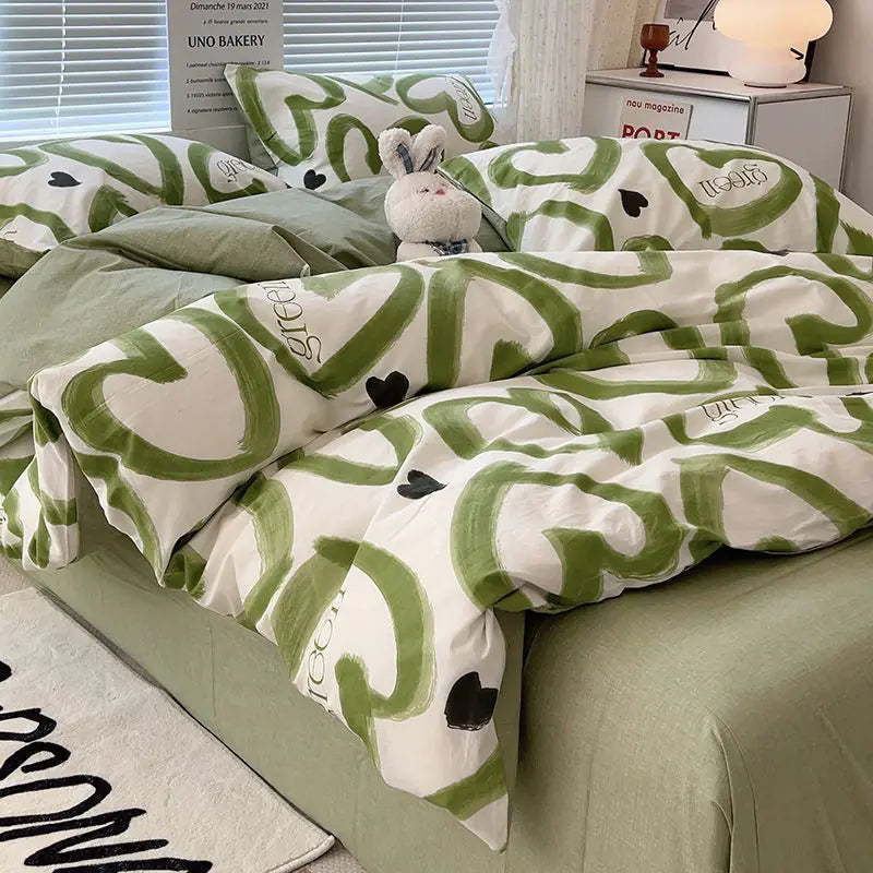 Dormitory Single Student Bedding Set - 3 Pieces